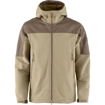 Pánská zimní zateplená bunda FJÄLLRÄVEN Keb Agile Winter Jacket M Fossil-Suede Brown - S