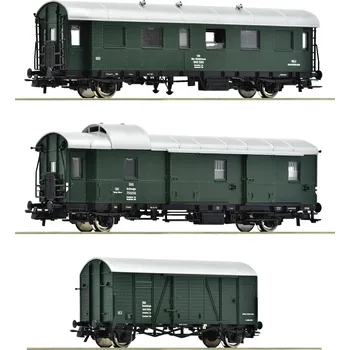 Modelová železnice H0 - Sada 3 doprovodných vozů ÖBB / ROCO 6200134