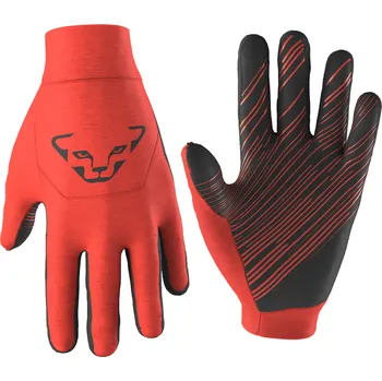 Rukavice Rukavice Dynafit Upcycled Thermal Gloves Velikost rukavic: L / Barva: světle oranžová