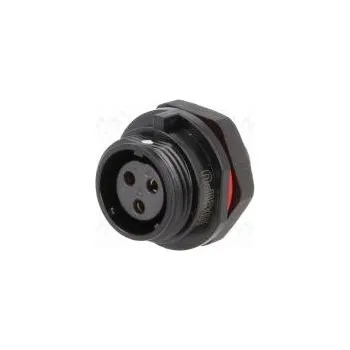 Elektrická zásuvka Zásuvka zásuvka SP13 PIN 3 IP68 13A pájení do panelu 250V