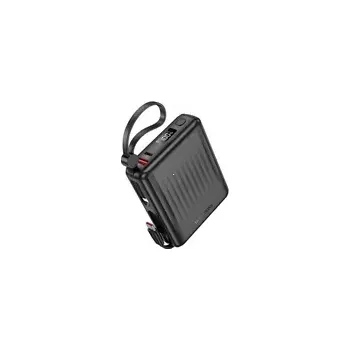 Powerbanka Externí baterie POWER BANK Borofone BJ70A, 15000mAh, 1x USB A, 1x USB C, barva černá