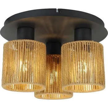 Toolight Stropní osvětlení Boho APP1819-3CPR černé