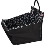 KIK KX6248 Podložka do auta pro psa tlapka černo bílá