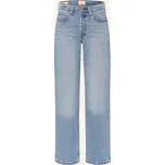 Levi's® Dámské Straight Džíny 501 Curve, 02 med indigo - worn...