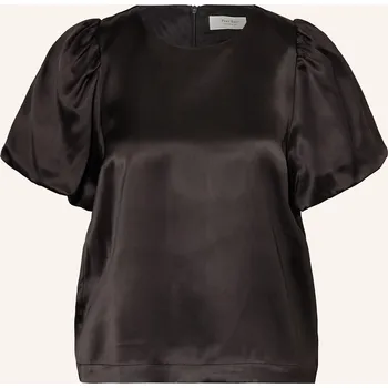 Dámská halenka Part Two Dámská Halenka Uriapw Ze Saténu, černá, 38