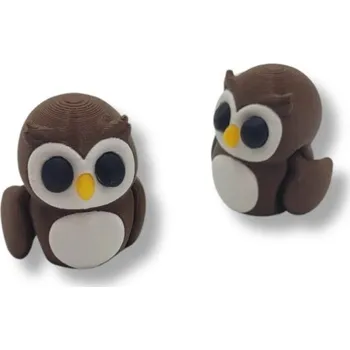 Hračka pro nejmenší Spille Flexibilní hračka Sova pro malé děti