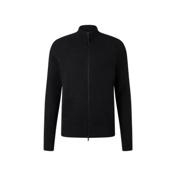 Oblečení a móda Pánský pletený svetr Dexter v antracitové barvě 3XL