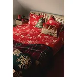 Sada bavlněného povlečení Medicine 160 x 200 cm RW25-PCU811 červená 33A