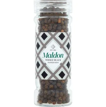 Koření The Maldon Crystal Salt Company Lim Doplňující mlýnek s celým pepřem 50 g
