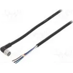 Připojovací kabel M8 PIN 4 úhlový Dél 10m zástrčka 1A PVC