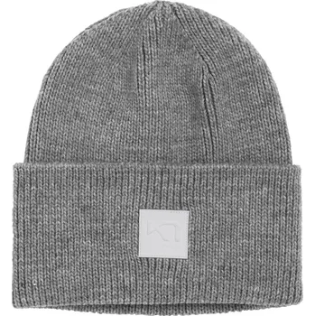 Čepice Dámské Zimní čepice KARI TRAA KYTE BEANIE 611312-GREYM – Šedá