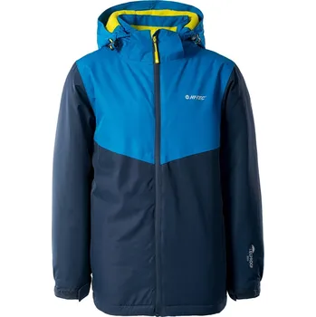 Dětská Zateplená bunda HI-TEC OLMO JRB 26627-D BLUES/SK – Modrá 164