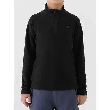Chlapecká mikina Chlapecká fleecová mikina 4F velikost 146/152 deep black