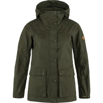lovecká bunda dámská FJÄLLRÄVEN Forest Hybrid Jacket W Deep Forest - XS