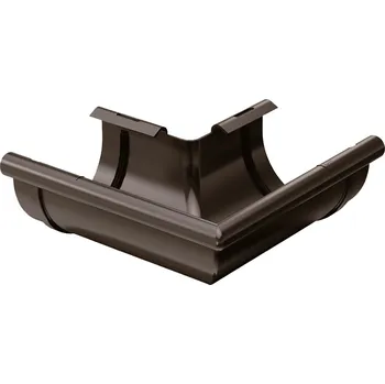 okap Roh vnější pro okapový žlab PROAQUA 125 mm plastový RAL 8017 hnědý