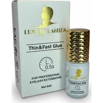 Luxury Lashes Lepidlo Thin&Fast, Černé, 5 ml