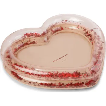 Bazén Konges Slojd - Bazének HEART - BLUSH TRANSPARENT