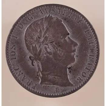 Mincovna Kremnica František Josef I. – 1/4 zlatník (florin) 1860 B, Kremnica 5,29 g