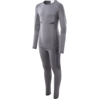 Dětské termoprádlo Dětský Set termoprádla HI-TEC HIKRO SET JR M000190708 – Šedá 140/152