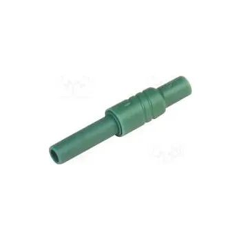 Příslušenství k měřicímu přístroji Zásuvka banánek 4mm 24A 1kVDC zelená přišroubováním