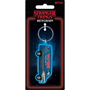 Klíčenka Stranger Things - WSQK Vícebarevná