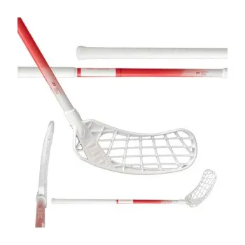 Florbalová hůl Salming Q2 MID LITE F35 Coral/White Florbalová hůl korálová / bílá, Pravá (pravá ruka dole), 67cm (=77cm)
