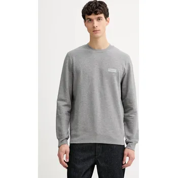 Pánská mikina Bavlněná mikina Marc O'Polo pánská, šedá barva, hladká, 620401554008 90X, vel. L