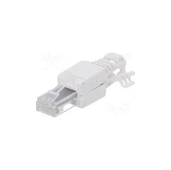 Síťový konektor Zástrčka RJ45 Kat 6a nestíněné Uspořádání výv 8p8c 5÷6,5mm