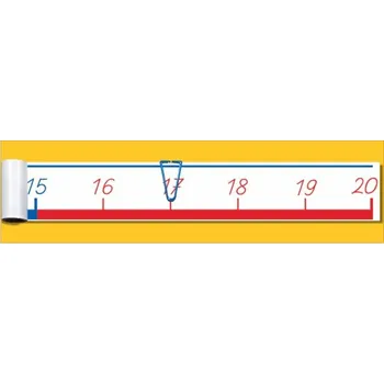 Matematika Číselná osa do 20, 2m