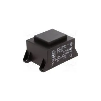Transformátor Transformátor zalévaný 16VA 230VAC 24V 667mA PCB 400g
