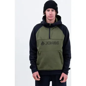 mikina JONES Recycled Riding MOSS GREEN velikost oblečení M