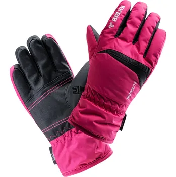 Rukavice Dětské Rukavice BRUGI 1ZH8 1ZH8/T26/1C/NDF – Růžová 146/152
