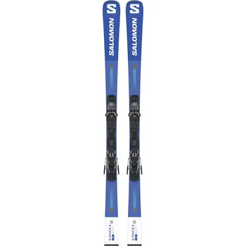 Sjezdové lyže Lyže SALOMON E S/RACE 8 + M11 GW L80 RA 193128290818 L47355200 – Modrá 163