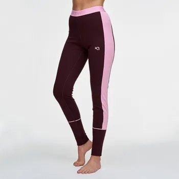 Dámské Termo legíny KARI TRAA PERLE PANT 622507 SYRUP – Vínová XS