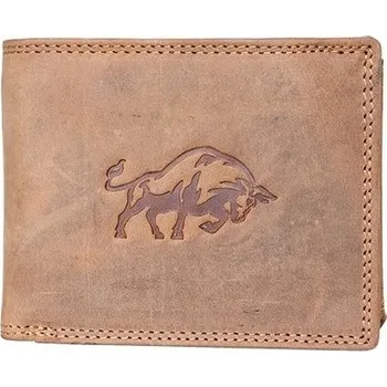 Peněženka Peněženka The Wild force hnědá s býkem