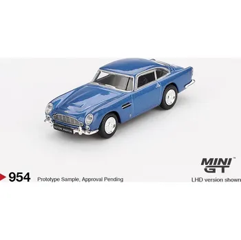 autíčko ASTON MARTIN DB5 SIERRA BLUE 1965 -1:64 - Mini GT