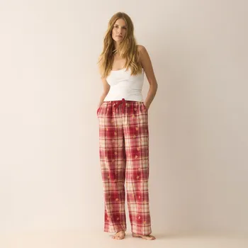 Reserved - Pyžamové kalhoty - červená - 020HE-33X - 020HE-33X-XL