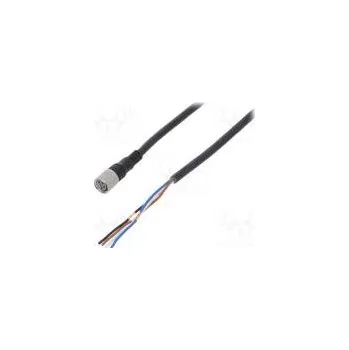 elektrický kabel Připojovací kabel M8 PIN 4 přímý 5m zástrčka 1A -25÷70°C PVC