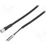 Připojovací kabel M8 PIN 4 přímý Dél 10m zástrčka 1A PUR