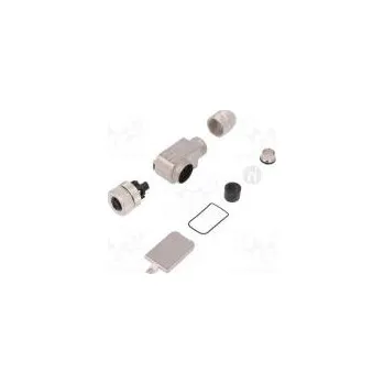 Elektrická zásuvka Zástrčka M12 PIN 5 zásuvka kód B-Profibus na kabel IP67 4A