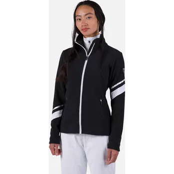 Dámská mikina Dámská Fleecová mikina ROSSIGNOL W STRAWPILE FLEECE FZ RLNWL06_200 – Černá L