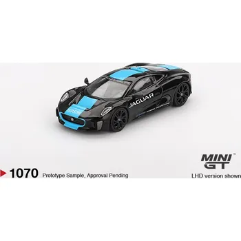autíčko JAGUAR C-X75 BLACK JAGUAR&nbsp;C-X75&nbsp;BLACK 2010 - 1:64 - Mini GT-blistr - blister