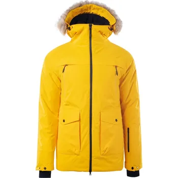 Pánská Zateplená bunda IGUANA GERIN M000176082 – Žlutá M