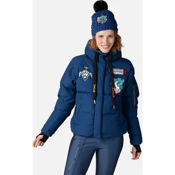 Dámská Zateplená bunda ROSSIGNOL JCC W MODUL DOWN BOMBER JKT RLMWJ34_72T – Modrá L