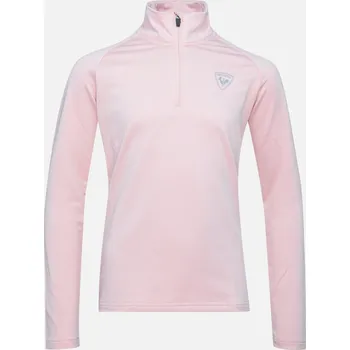 Chlapecké oblečení Dětská Mikina ROSSIGNOL GIRL 1/2 ZIP WARM STRETCH RLIYL04_337 – Růžová 16