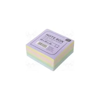 Samolepící bloček Samolepící bločky 85x85x35mm různé barvy