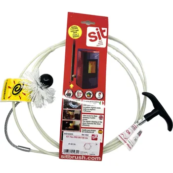 Mycí kartáč na vozidlo SIT Kartáč sada PULIPELLET FLEX PRO nylon 3m D80/100, M12