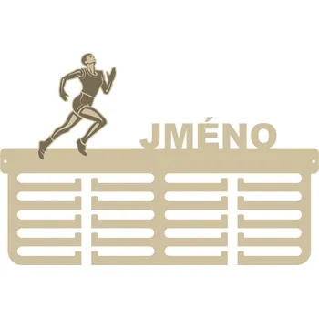 věšák na medaile Věšák na medaile 30 x 20 cm atletika