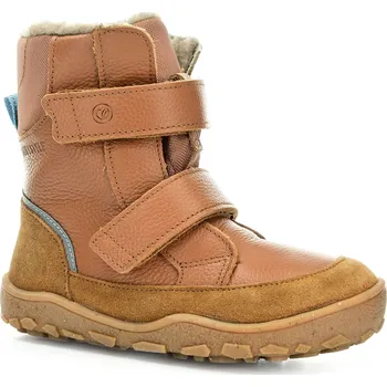 Dívčí zimní obuv bLIFESTYLE polarfuchsSTYLE TEX haselnuss zimní barefoot boty Velikost boty (EU): 26, Vnitřní délka boty: 170, Vnitřní šířka boty: 67