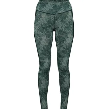 Dámské oblečení Dámské Termo legíny KARI TRAA FIERCE PNTS 623308-PINE – Zelená S